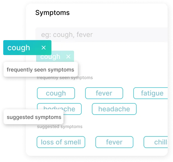 Paperplane symptom picker